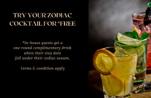 Signature Zodiac Cocktails at Elondi Bar